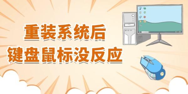 重裝系統(tǒng)后鍵盤鼠標沒反應(yīng) 解決方法看這里