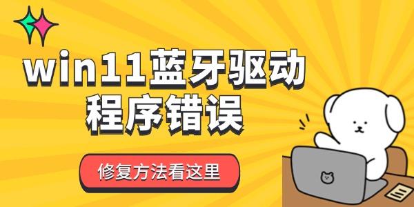 win11藍(lán)牙驅(qū)動(dòng)程序錯(cuò)誤怎么辦