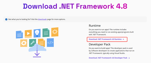 手動重新安裝 .NET Framework