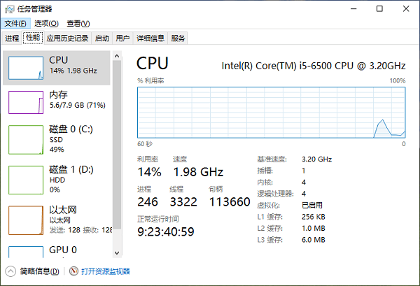 任務(wù)管理器查看 任務(wù)管理器查看