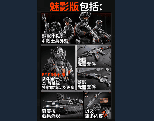 版本與預(yù)購獎(jiǎng)勵(lì)