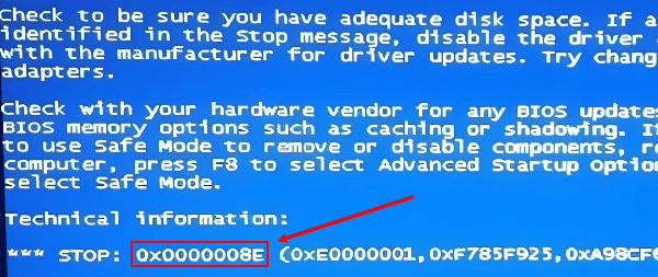 0x0000008E藍(lán)屏是什么意思