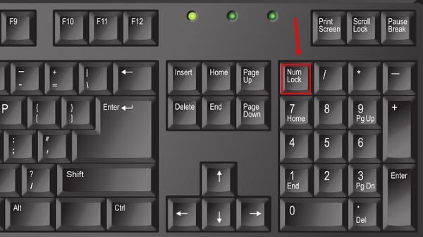 “Num Lock”鍵
