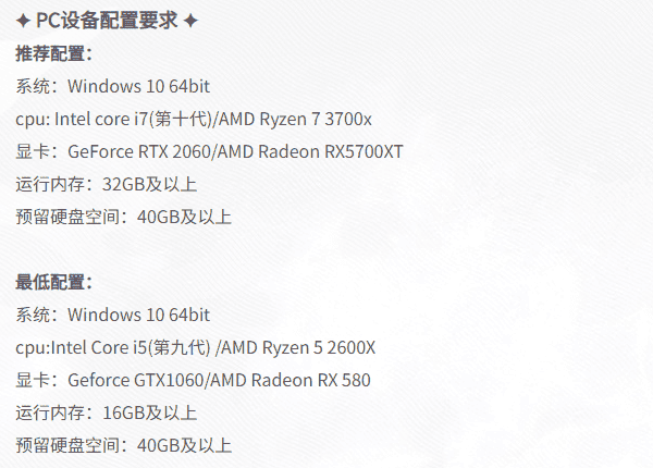 二重螺旋配置要求