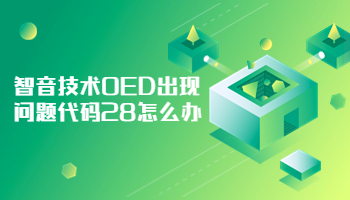智音技術OED出現問題代碼28怎么辦