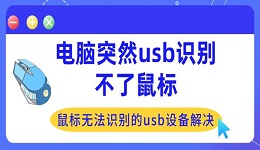 電腦突然usb識(shí)別不了鼠標(biāo) 鼠標(biāo)無(wú)法識(shí)別的usb設(shè)備解決